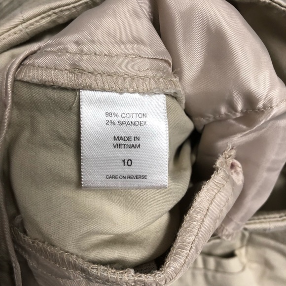 New York & Company 7th Avenue Khaki Ankle Pants - Picture 4 of 5